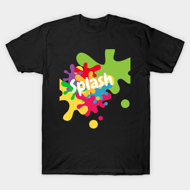 Splash T-Shirt by siv111